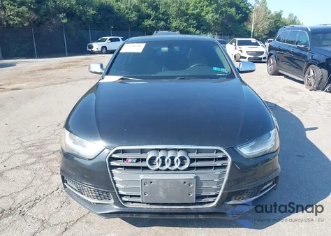 2013 Audi S4 3.0T Premium Plus from USA, damaged, VIN WAUBGAFL5DA080663